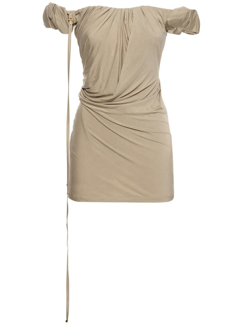 La Robe Ciceri jersey mini dress - 1