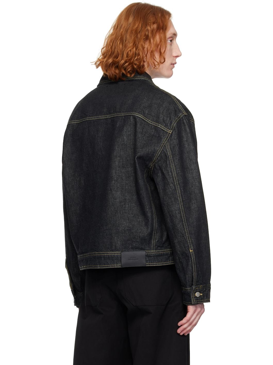 Black Stein Denim Jacket - 3