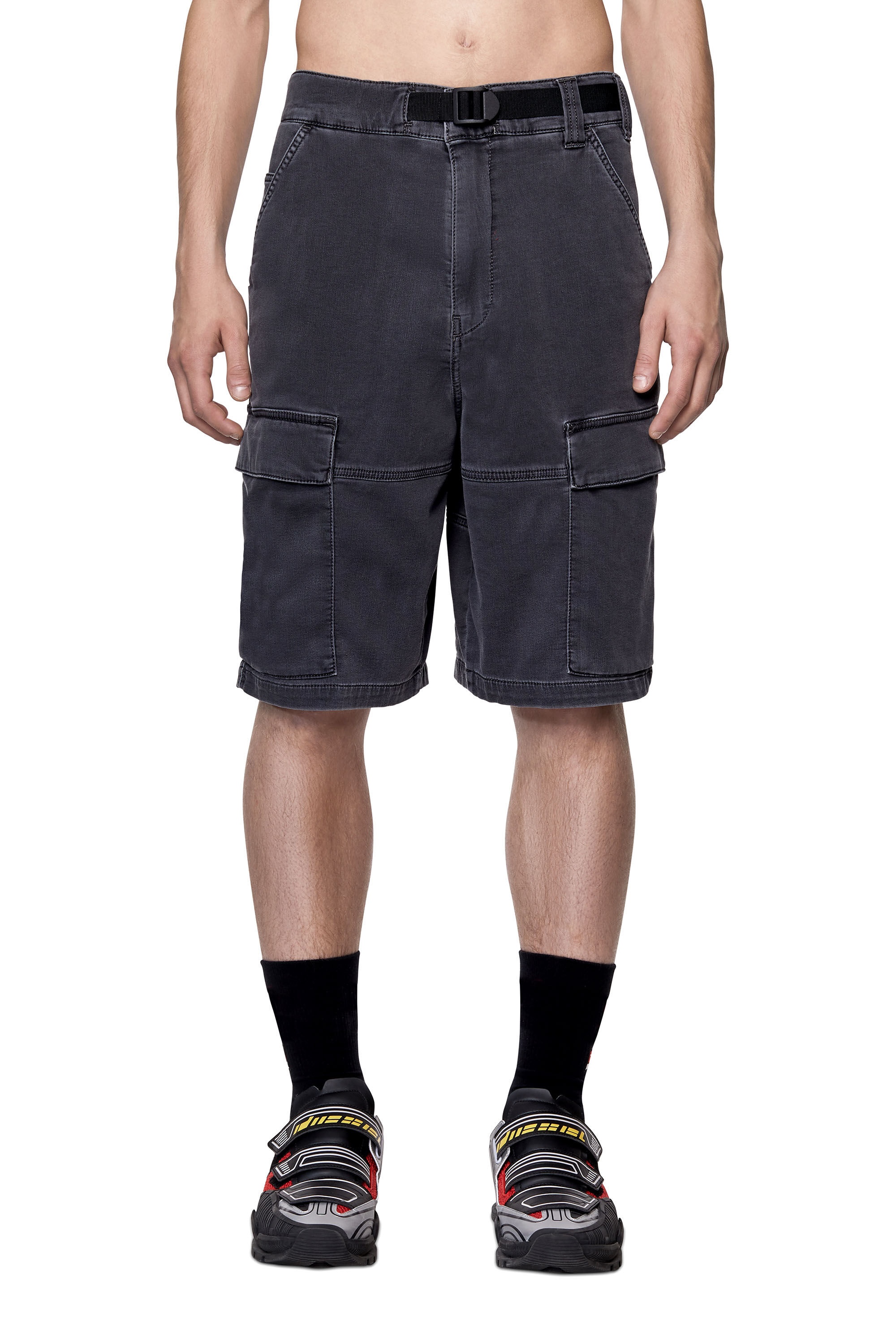 D-KROOLEY JOGGJEANS CARGO SHORTS - 3