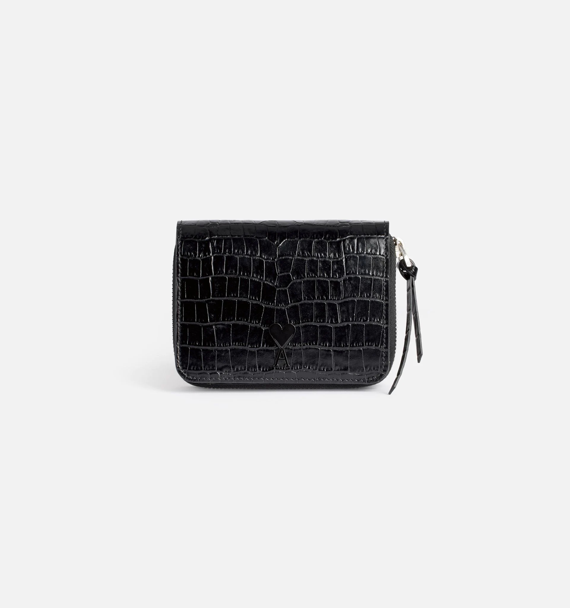 logo-plaque zip-around wallet - 2