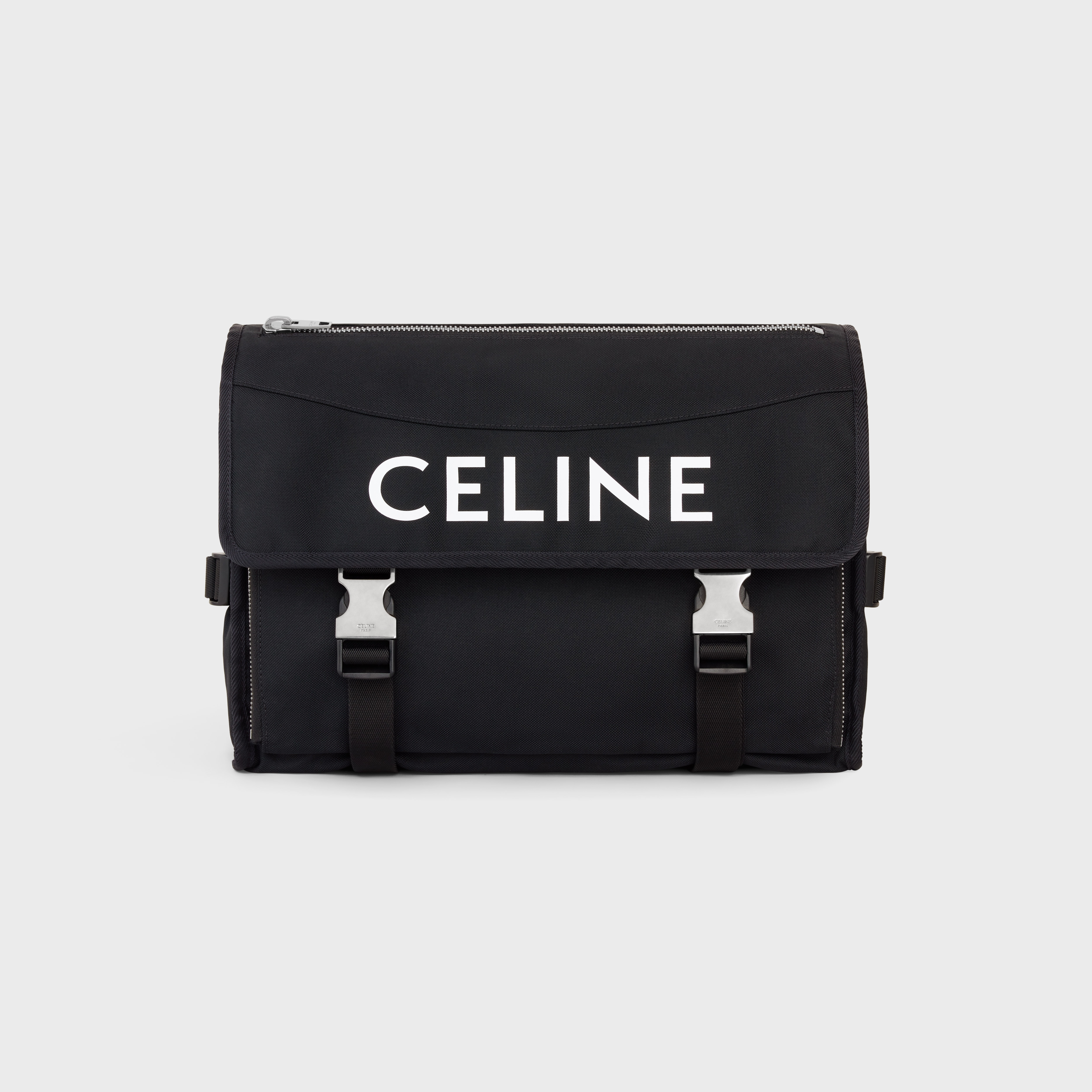 LARGE MESSENGER in nylon with celine print - 1