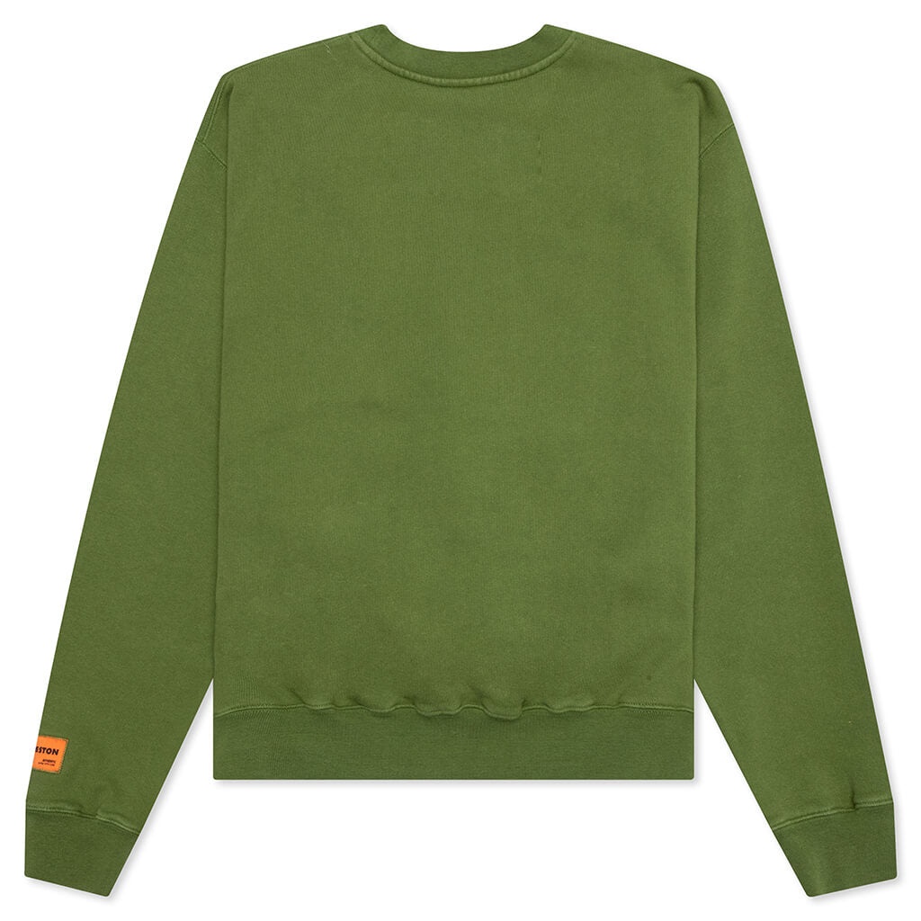 HERON PRESTON CREWNECK OS HERON KK22 - GREEN/YELLOW - 2