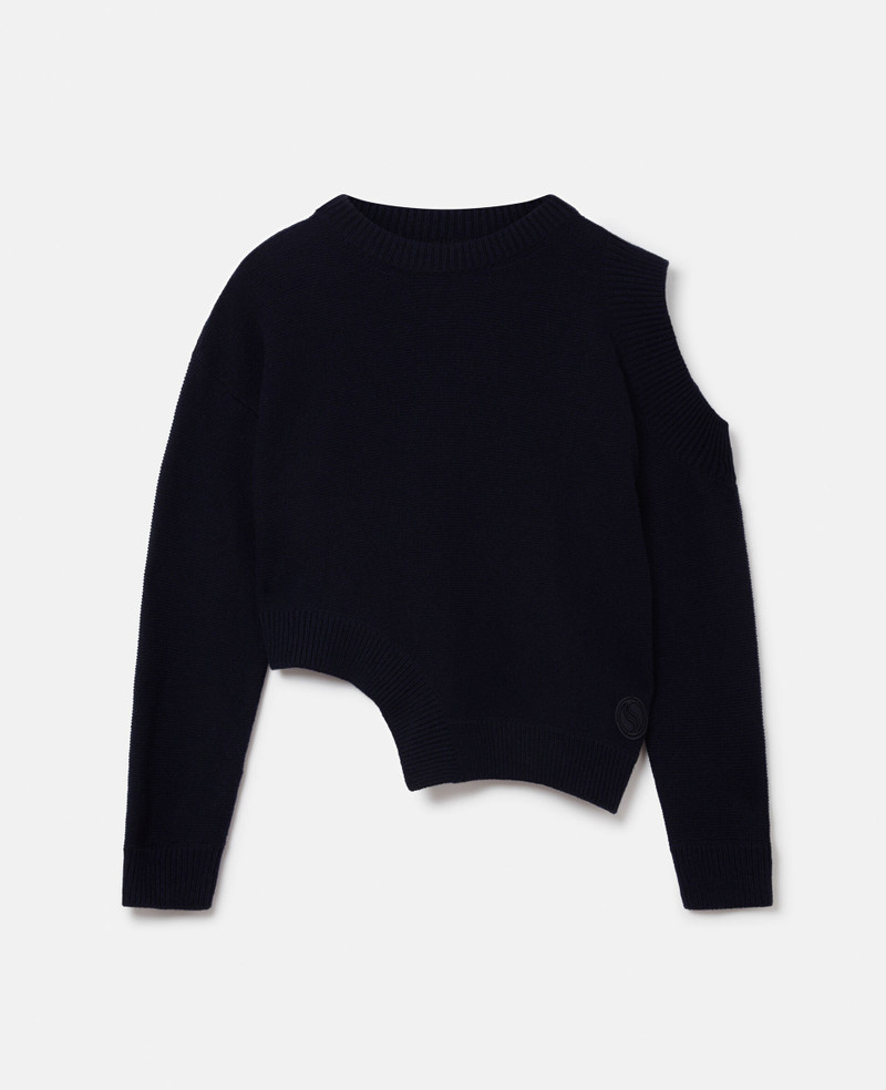 S-Wave Regenerated Cashmere Cut-Out Jumper - 1