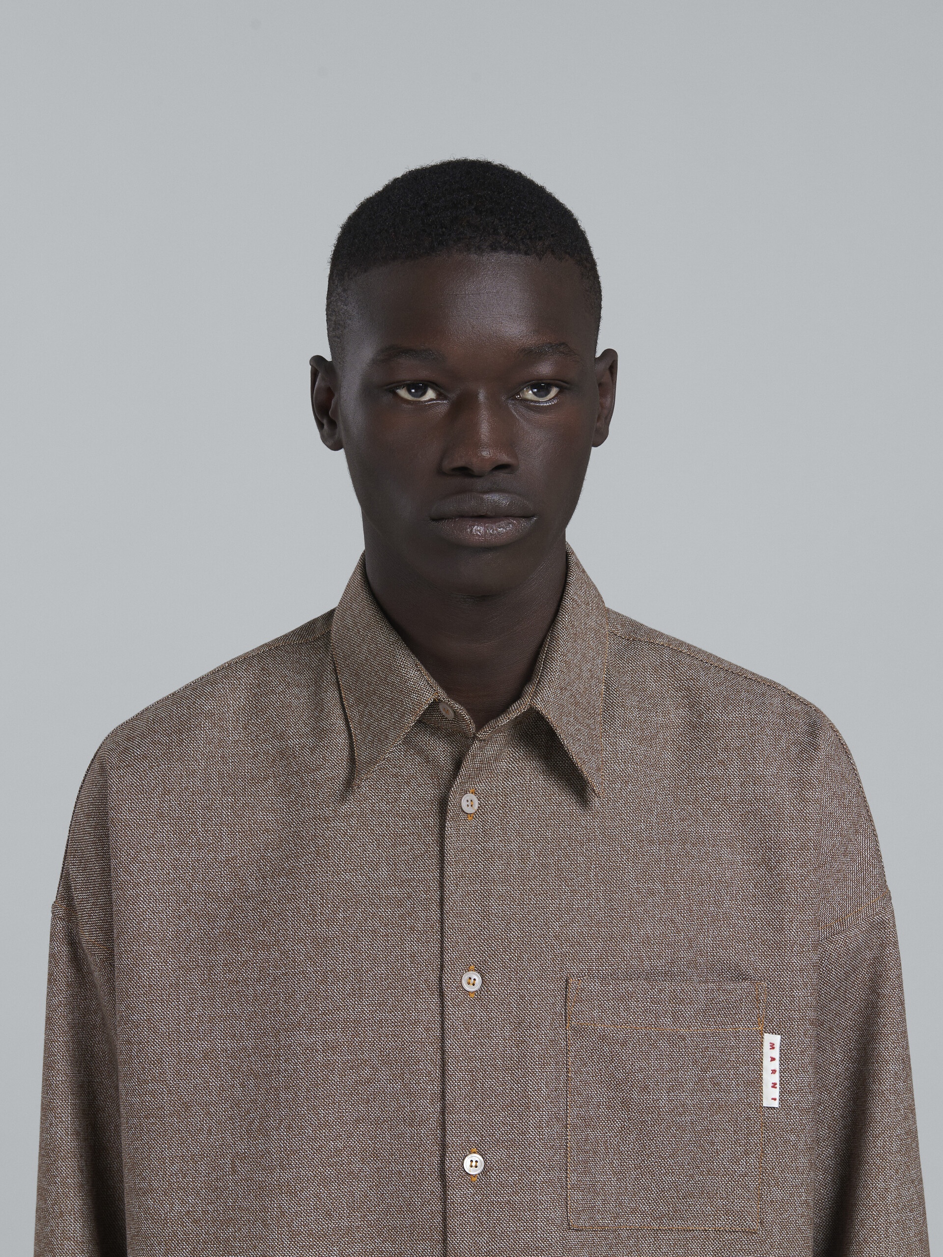 LIGHT BROWN SHIRT - 4