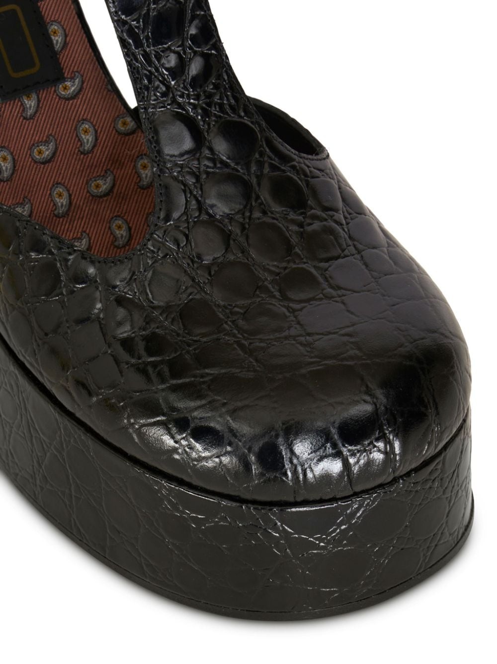 Mary Jane 110mm round-toe pumps - 3