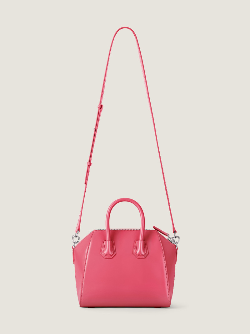 MINI ANTIGONA BAG IN BOX LEATHER 3