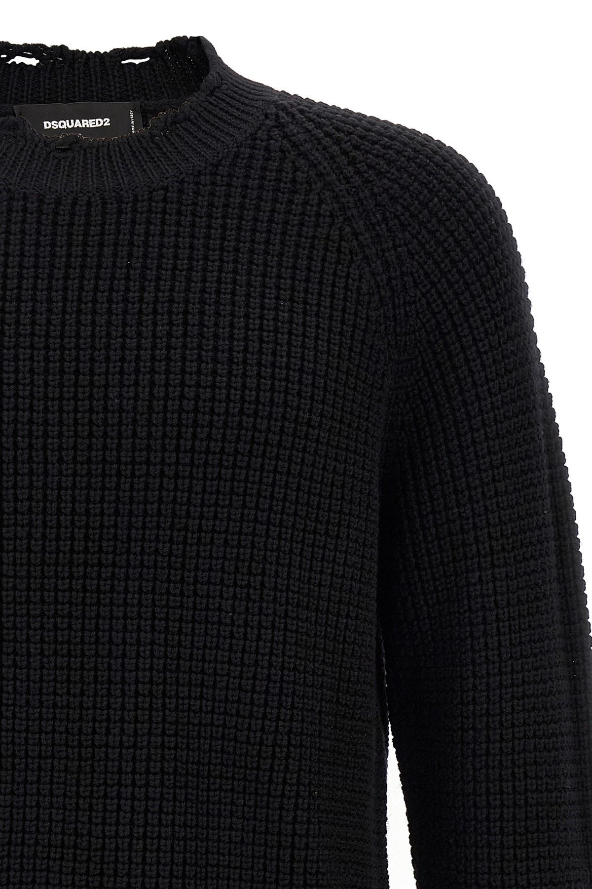 'destroyed' sweater - 4