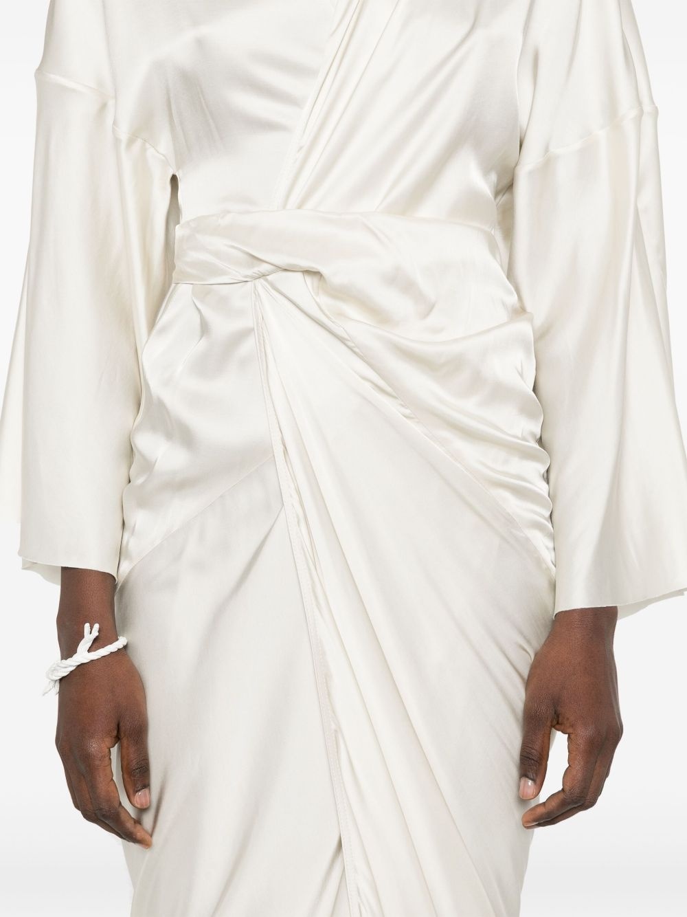 wrap maxi dress - 5