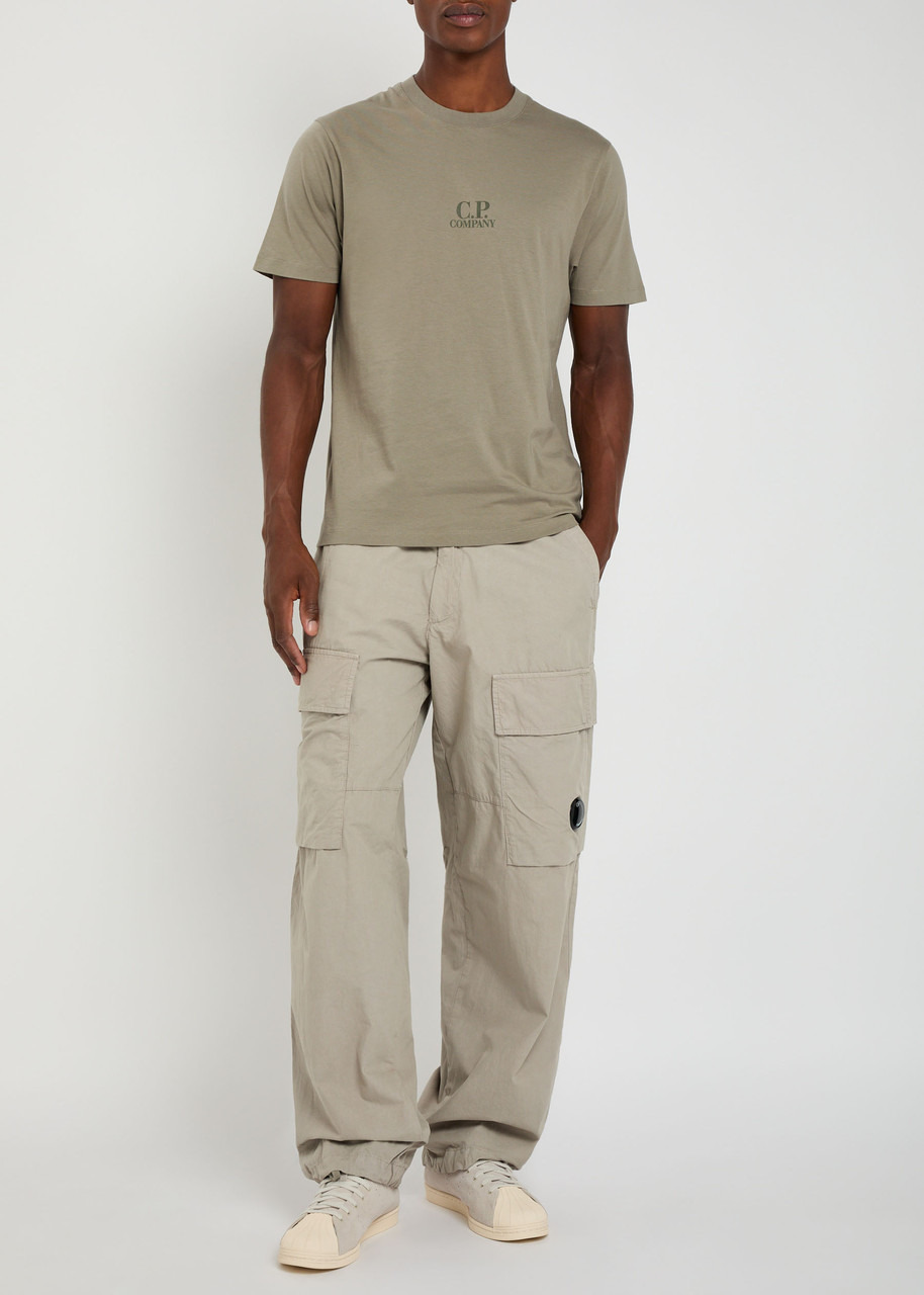 C.P. Company 30/1 Printed Cotton T-shirt - 4
