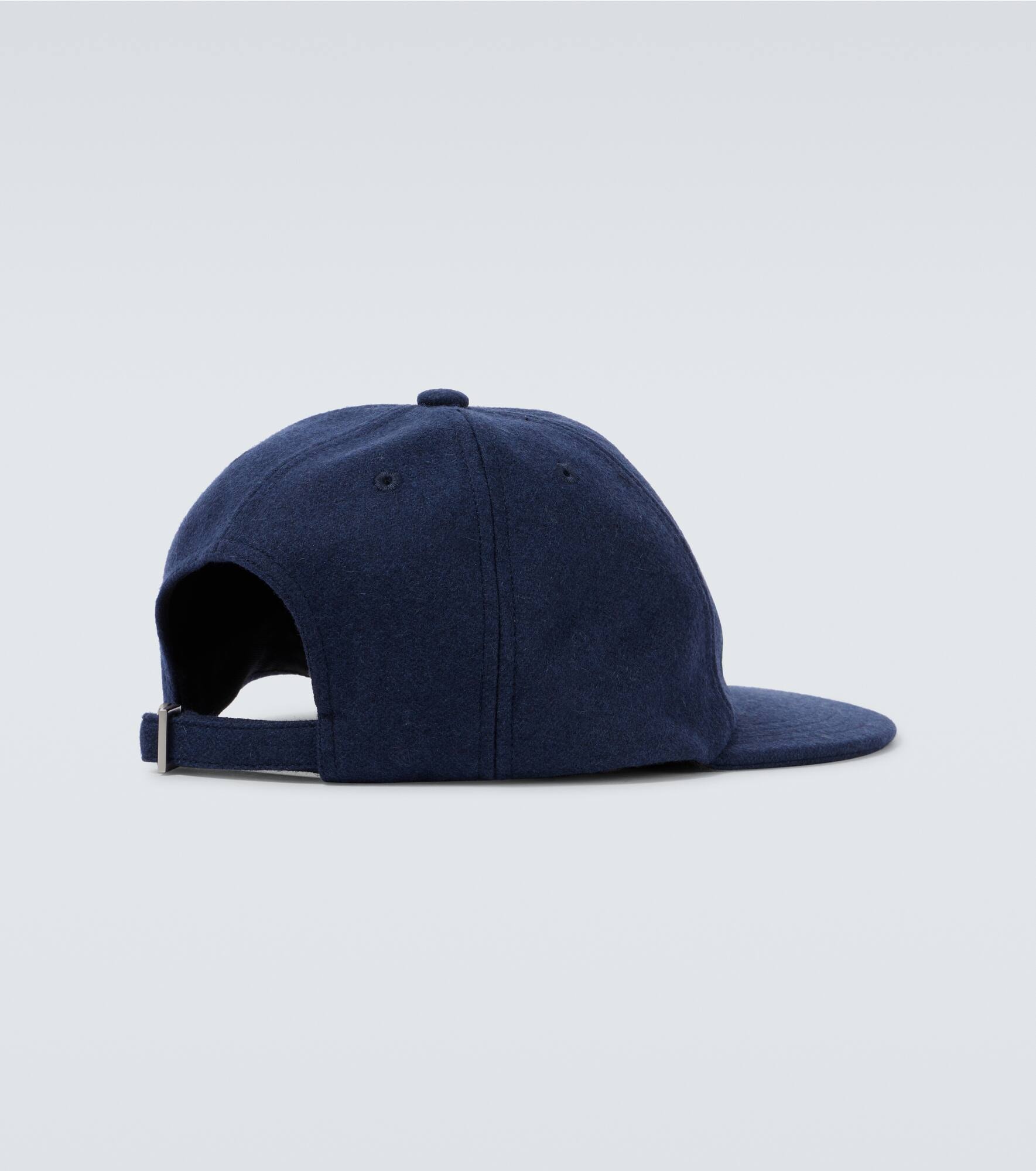 Jacquemus wool-blend baseball cap - 4
