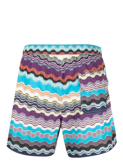 Missoni abstract-pattern swim shorts outlook