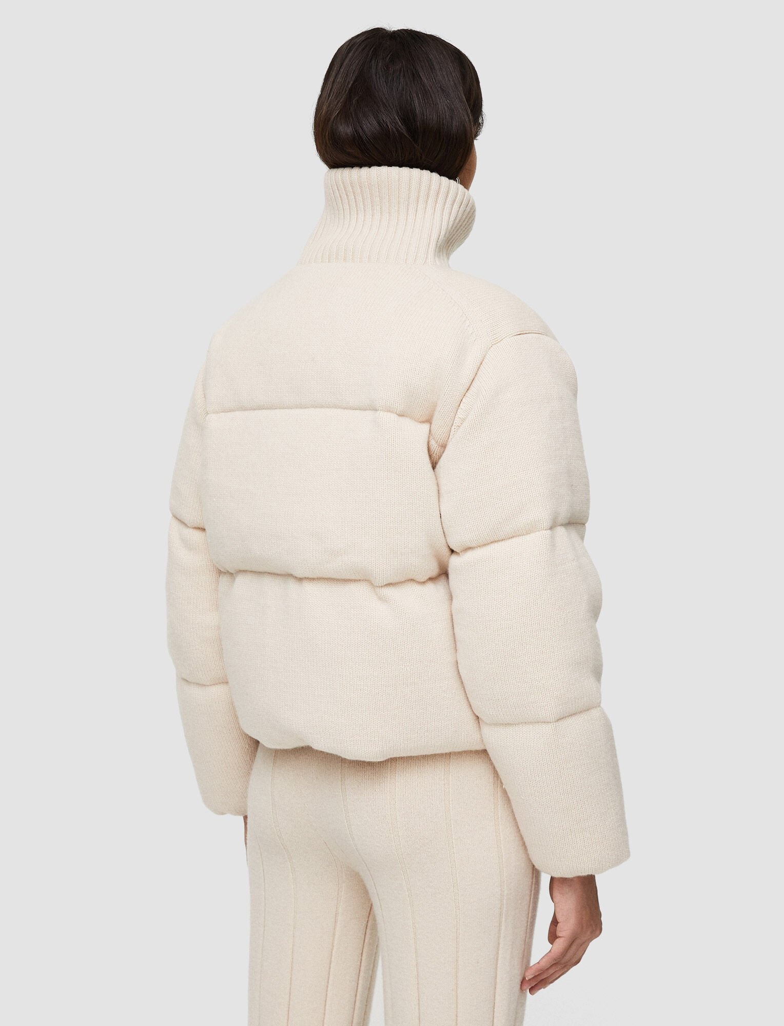 Soft Wool Puffer Jacket - 4