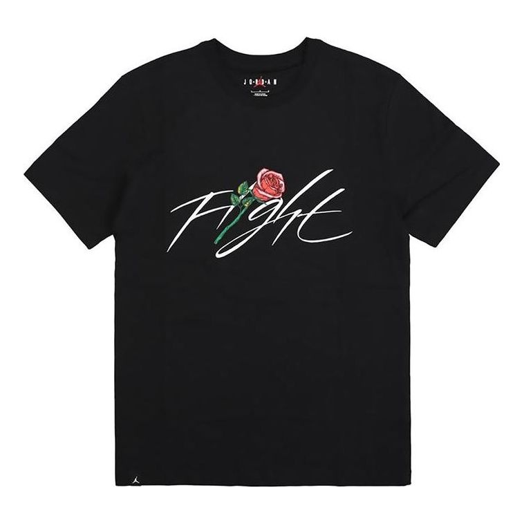 Air Jordan Flight Rose T-Shirt 'Black' DQ7391-010 - 1