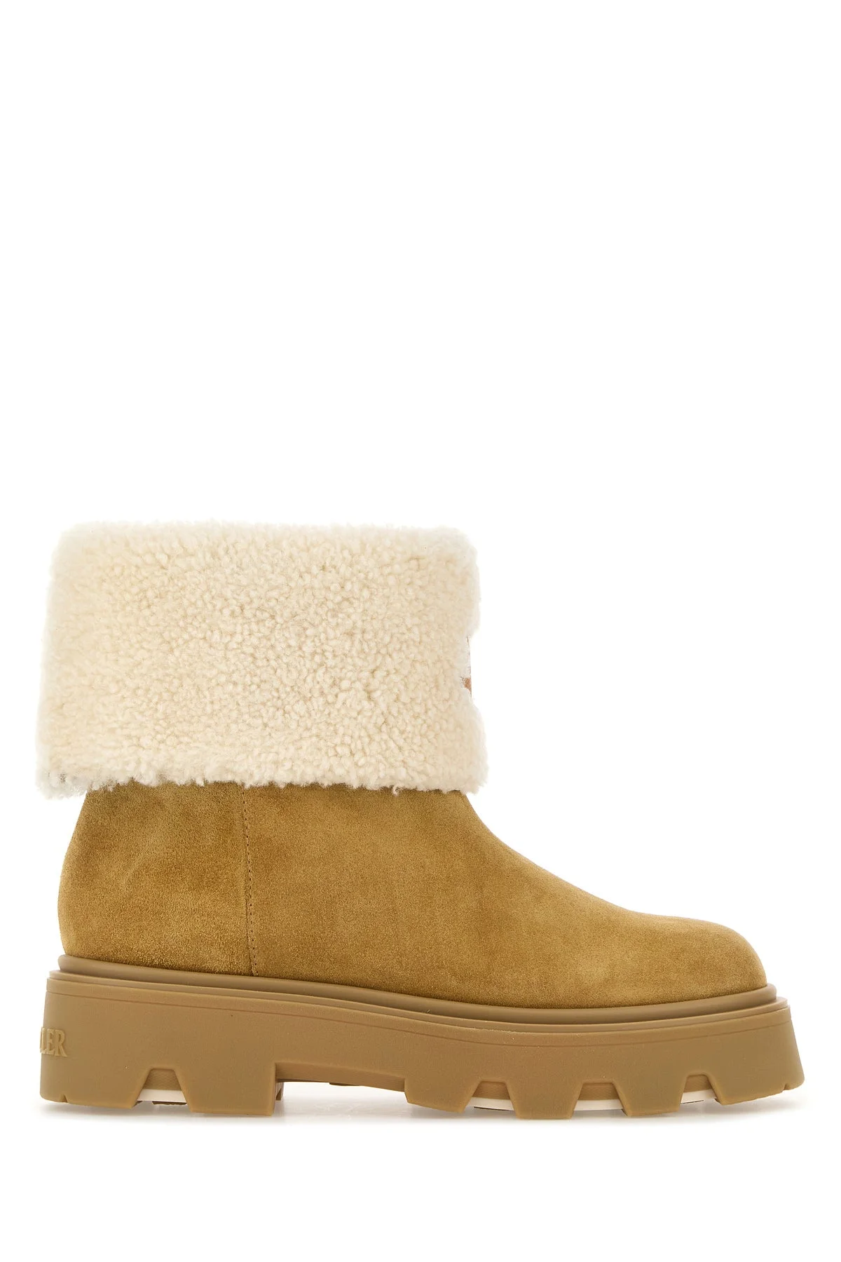Camel suede Aurea ankle boots - 1
