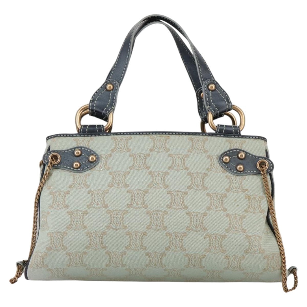 CELINE Paris Macadam Canvas Boogie Hand Bag Peppermint - 2