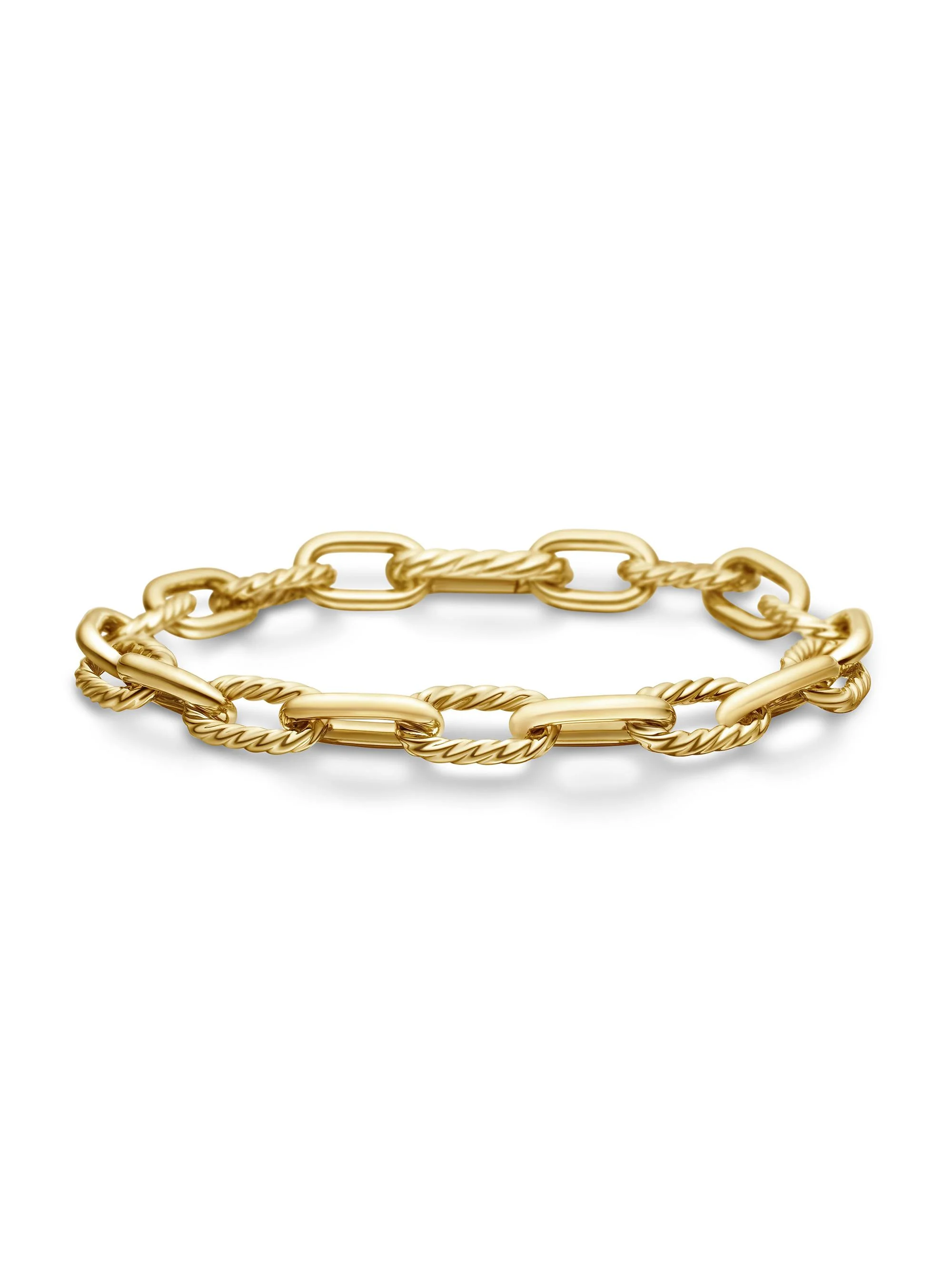 Men's DY Madison Chain Bracelet In 18K Yellow Gold - Gold - 1