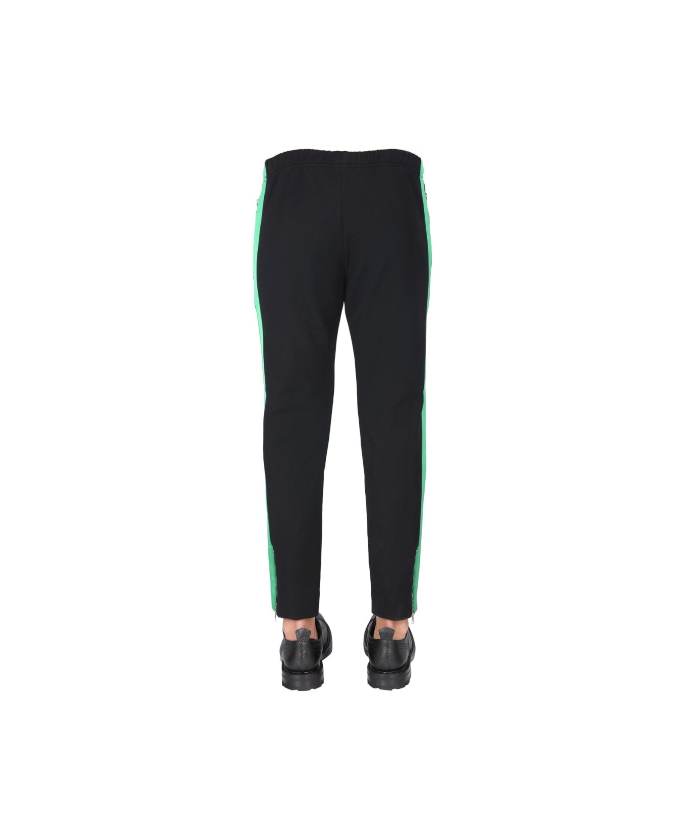 Jogging Pants With Embroidered Skull - 4