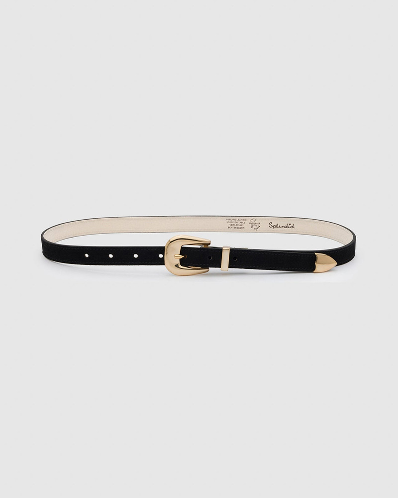 Splendid Skinny Suede Belt outlook