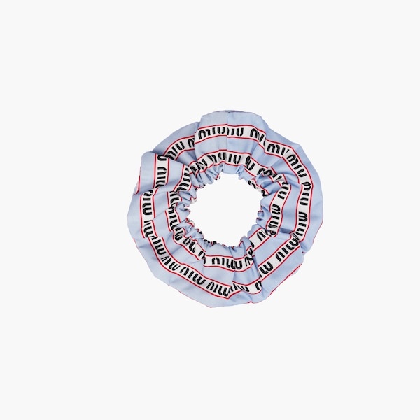 Printed faille scrunchie - 3