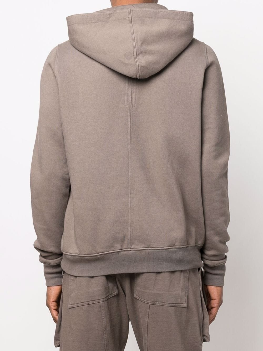 long-sleeved cotton hoodie - 4