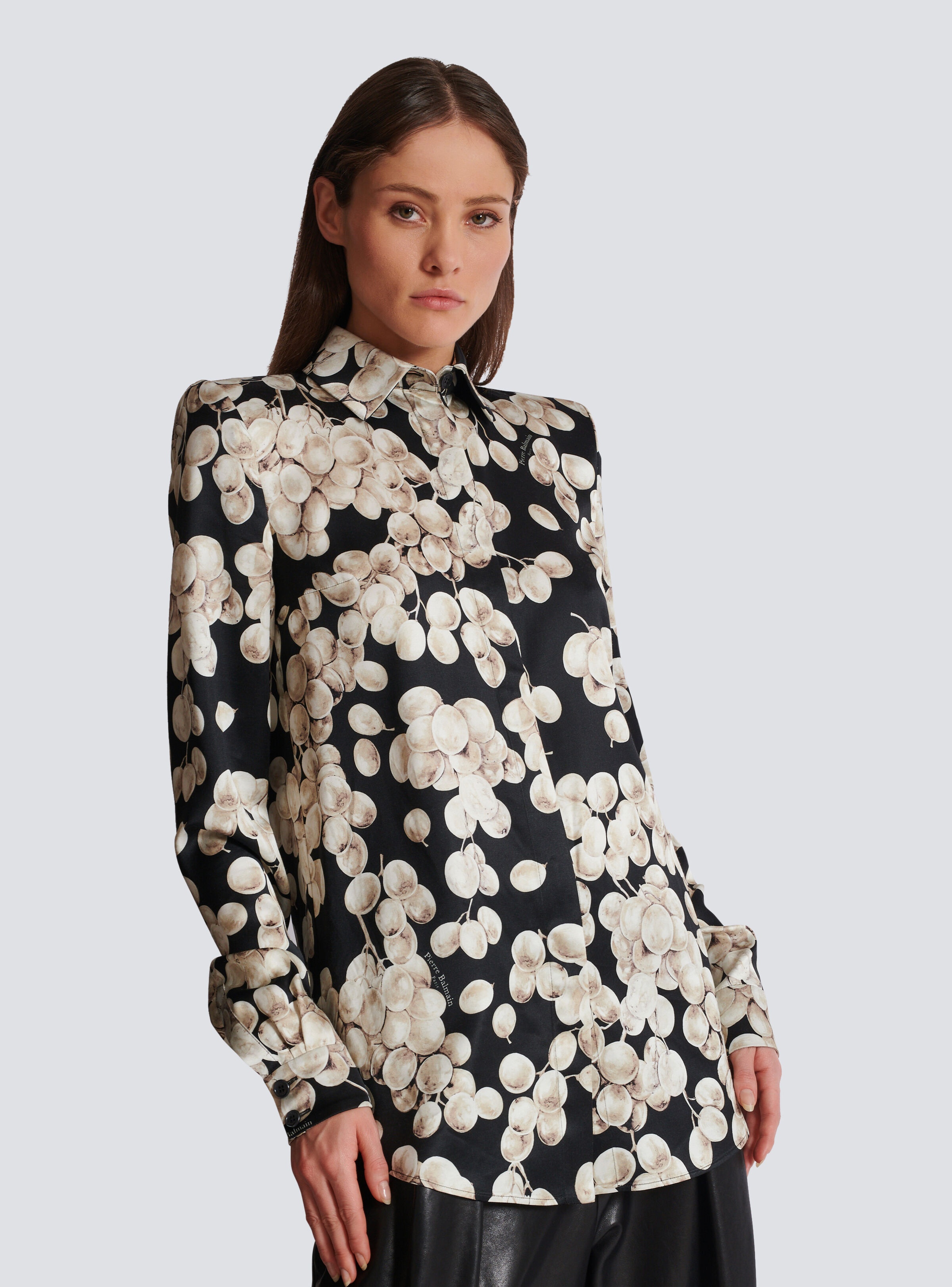 Grape jacquard shirt - 6