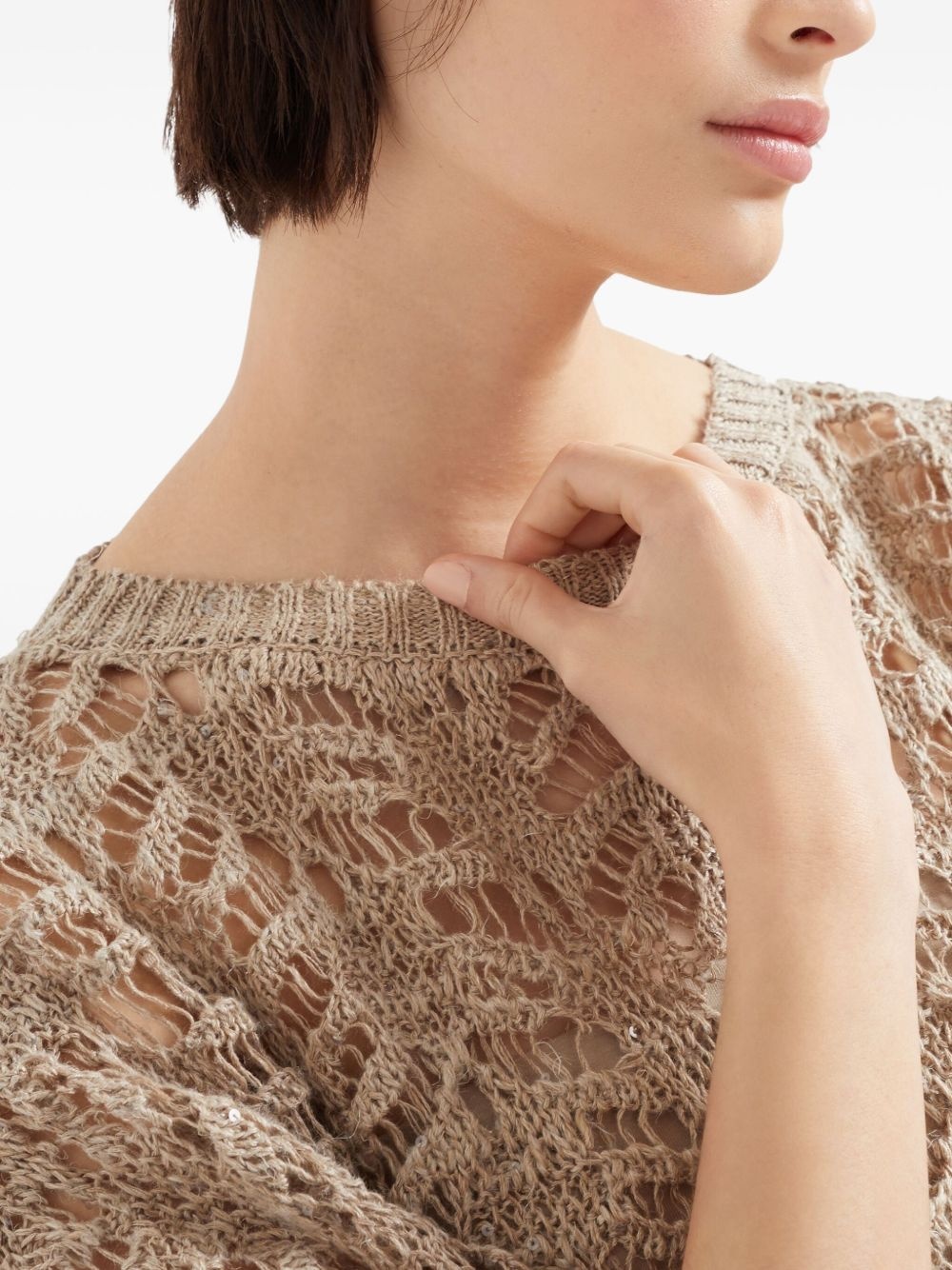 Foliage Lace poncho - 5