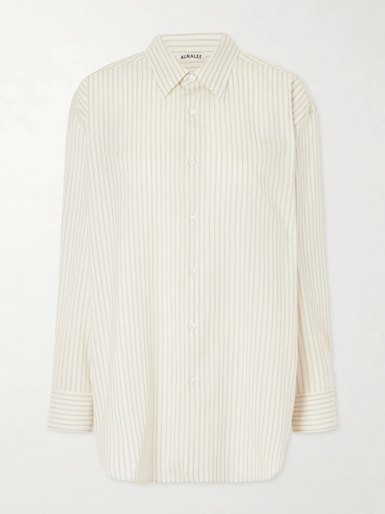 Striped Wool Shirt - 1