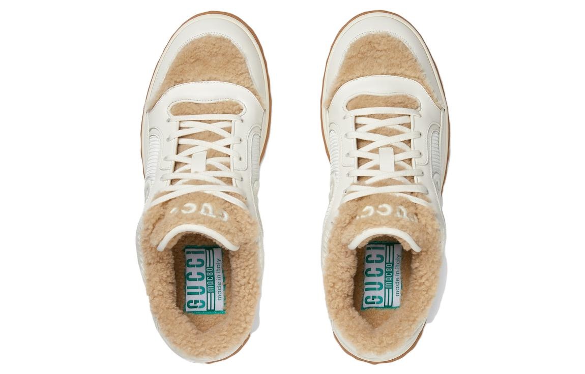 Gucci MAC80 sneaker 'Off White Leather' 760419-AACQV-9153 - 3