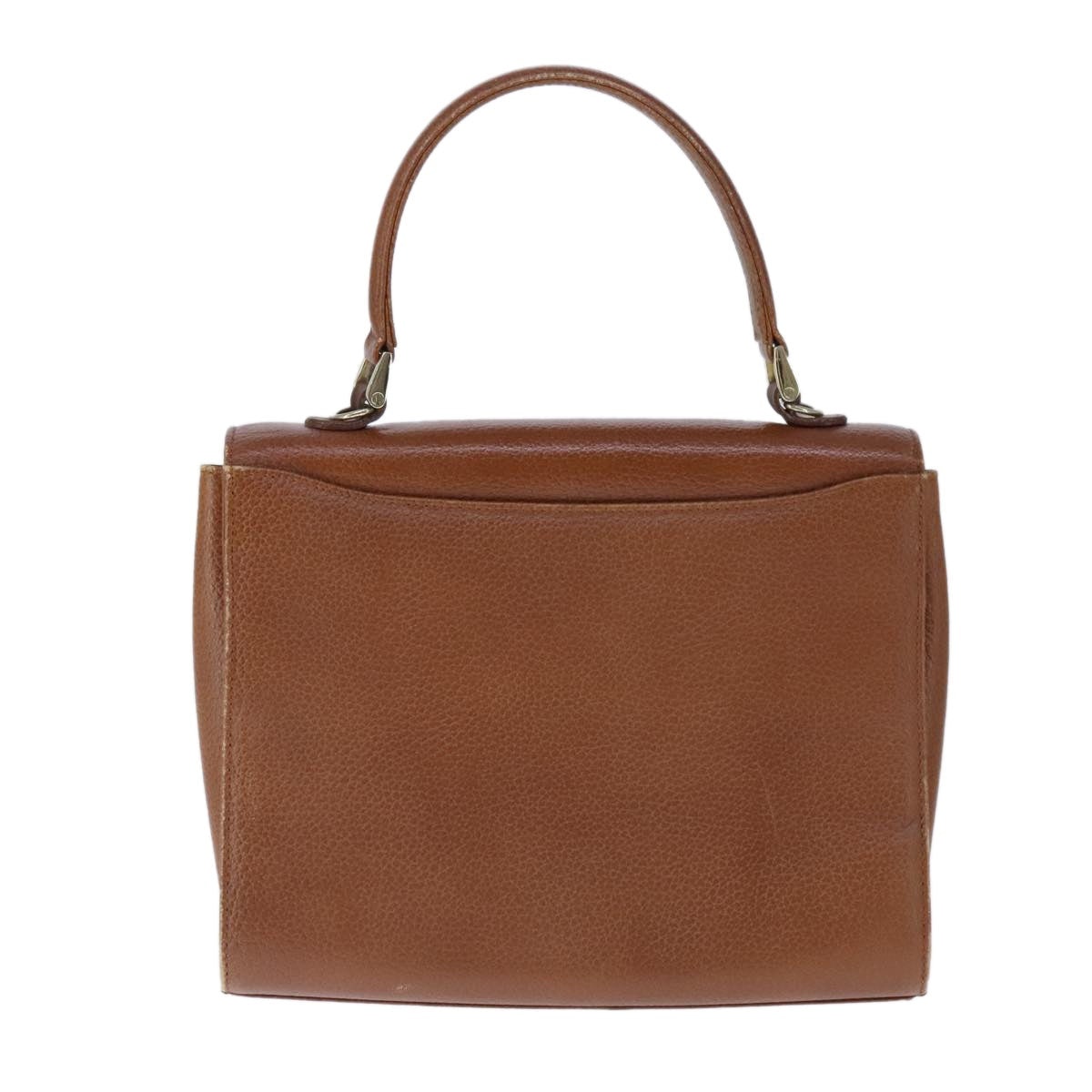 Burberry Hand Bag Leather Brown - 3