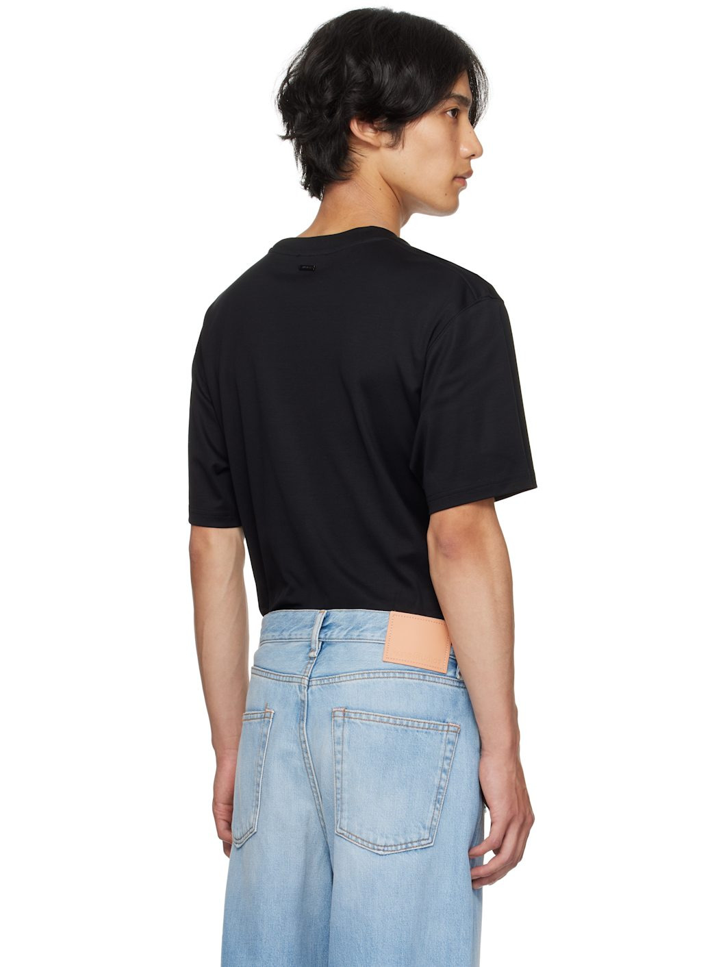 Black Boxy Corset T-shirt - 3