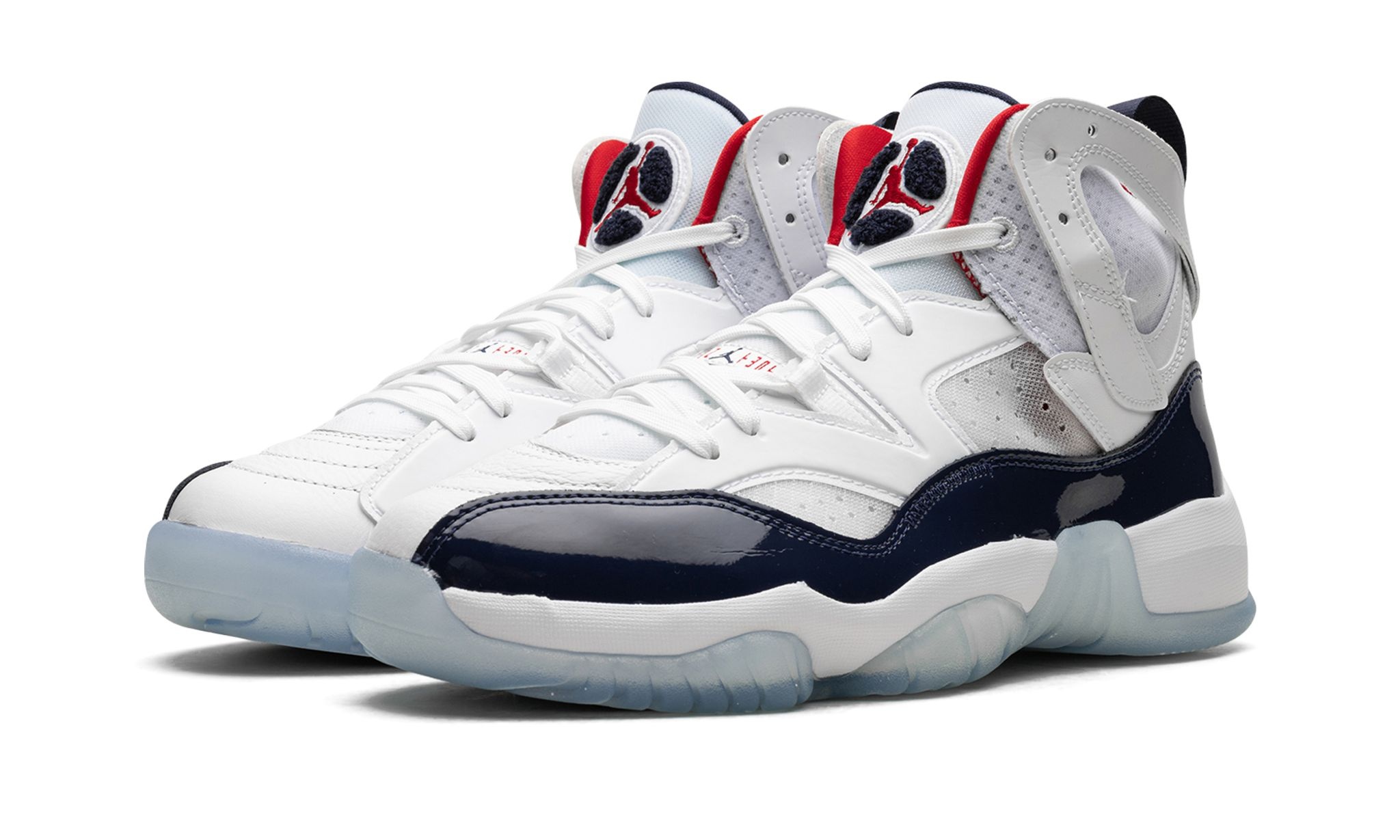 JUMPMAN TWO TREY "White / Navy / University Red" - 2