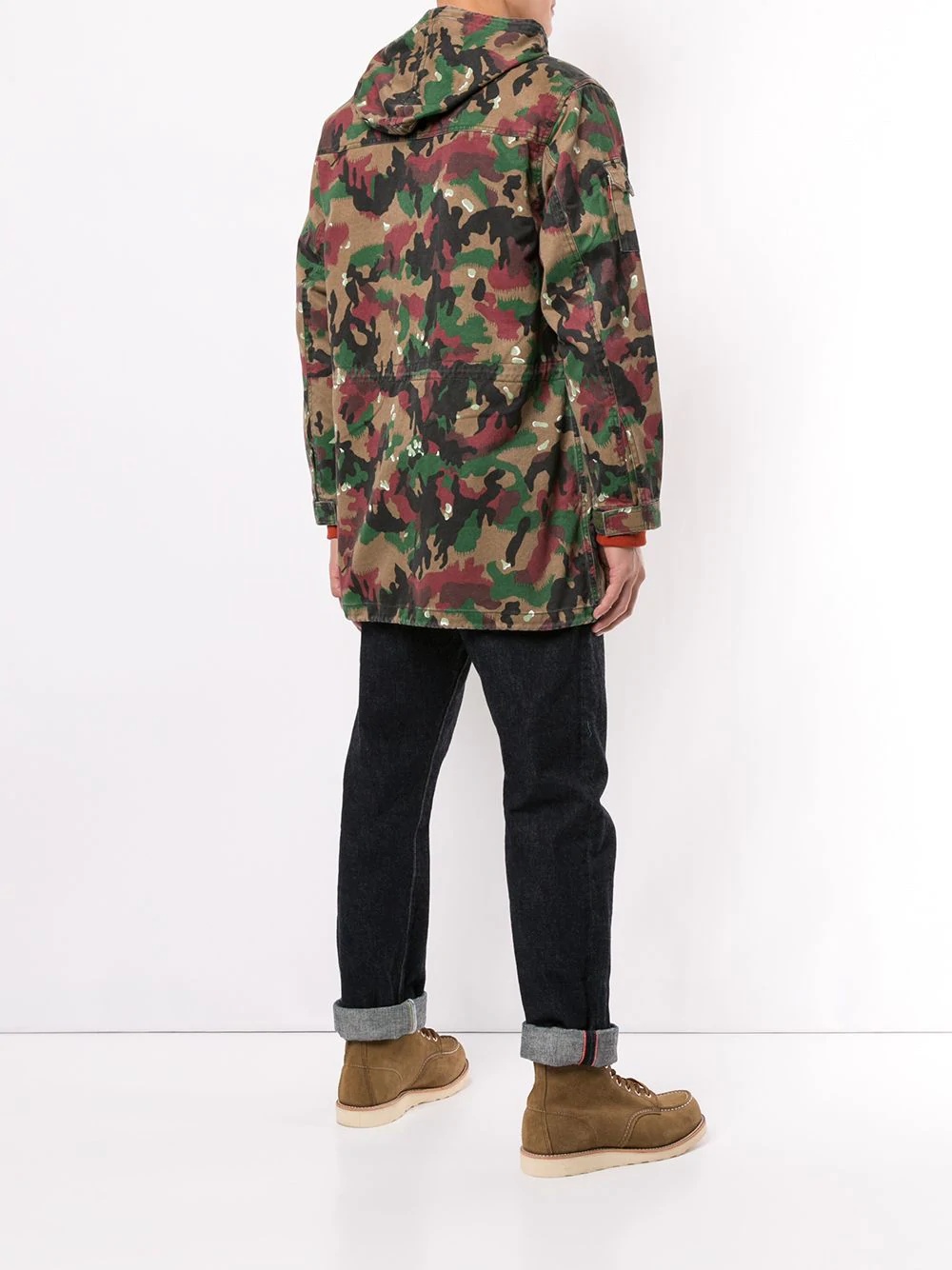 field hooded parka jacket - 4