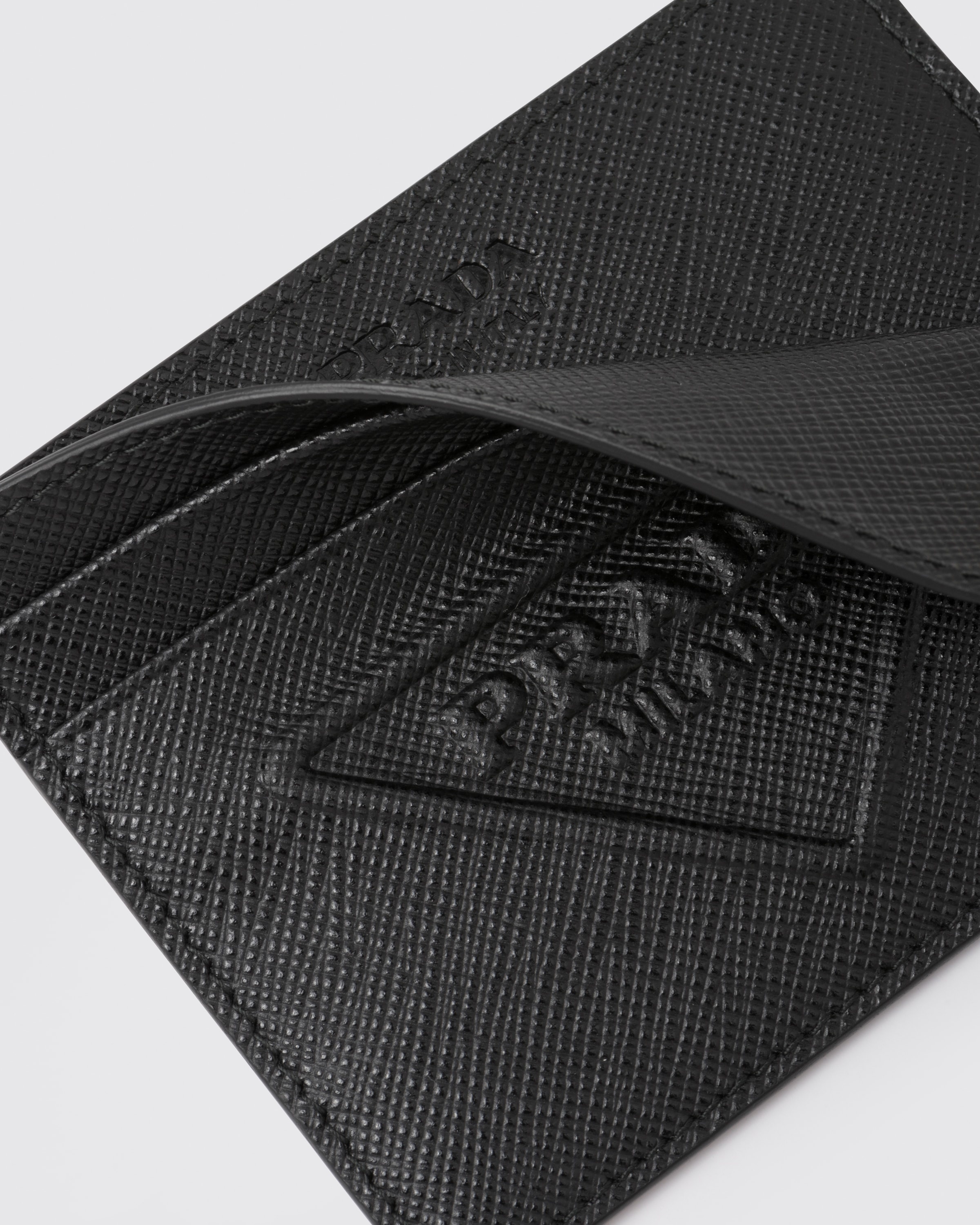 Saffiano leather card holder - 3