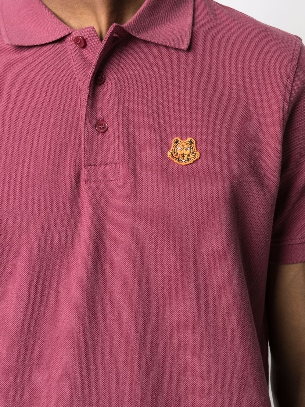 Tiger patch polo shirt - 5