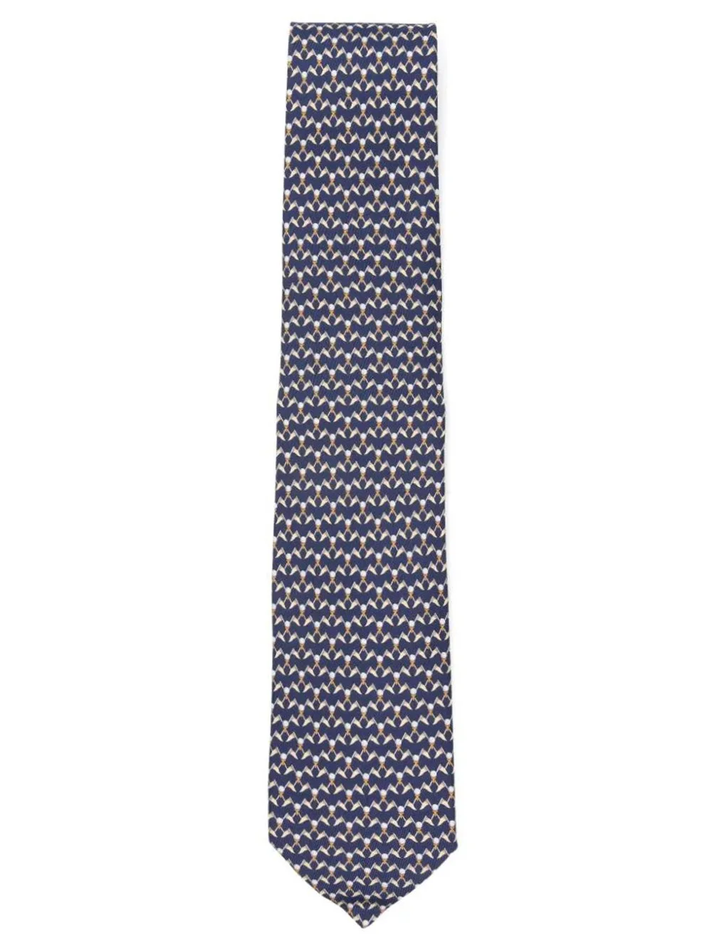 SILK TIE CLUB PRINT - 1