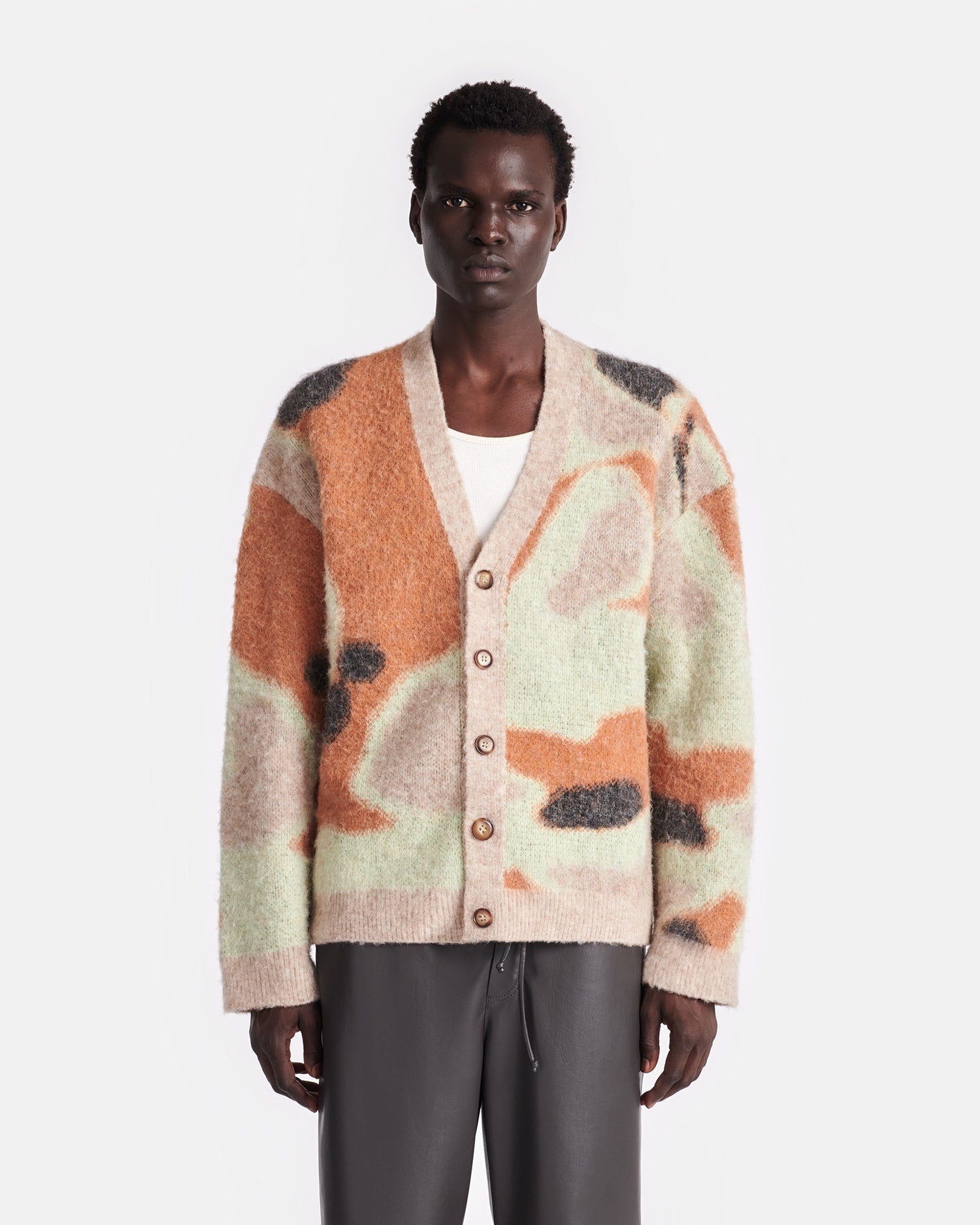 Brushed-Alpaca Cardigan - 2