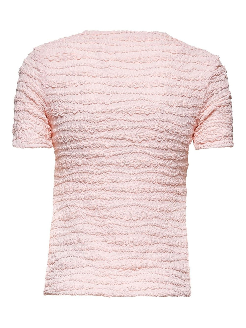 Jil Sander textured crewneck top outlook