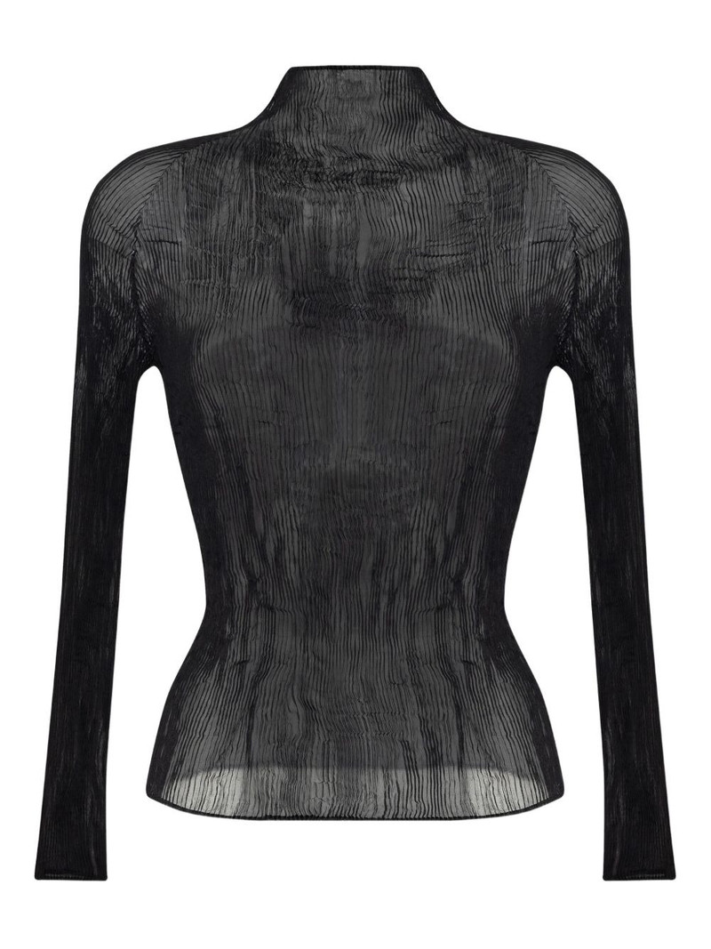 high-neck long-sleeve top 5