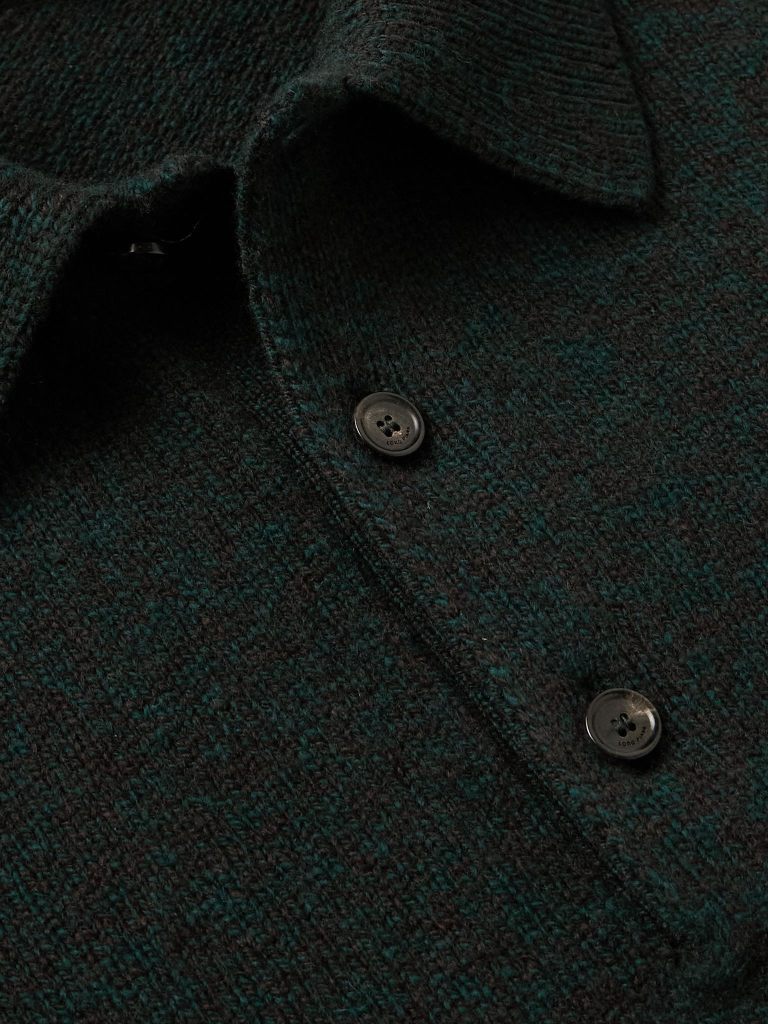 Virgin Wool Sweater Green - 5