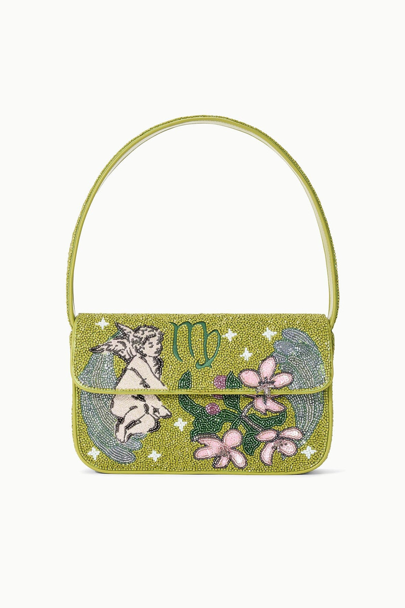 STAUD TOMMY ZODIAC BEADED BAG VIRGO 1
