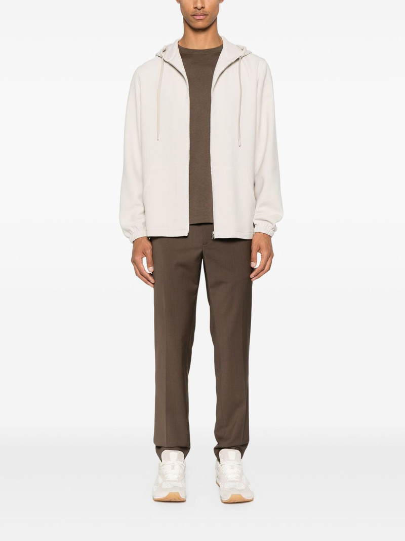 Sandro zip-up hoodie outlook