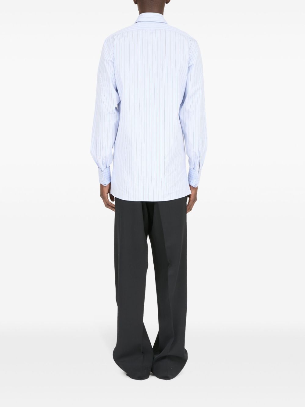 STRIPED COTTON SHIRT - 4