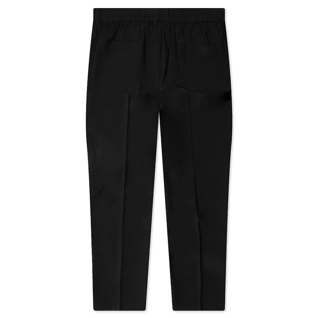 STRETCH WOOL CORE PANT - BLACK - 2