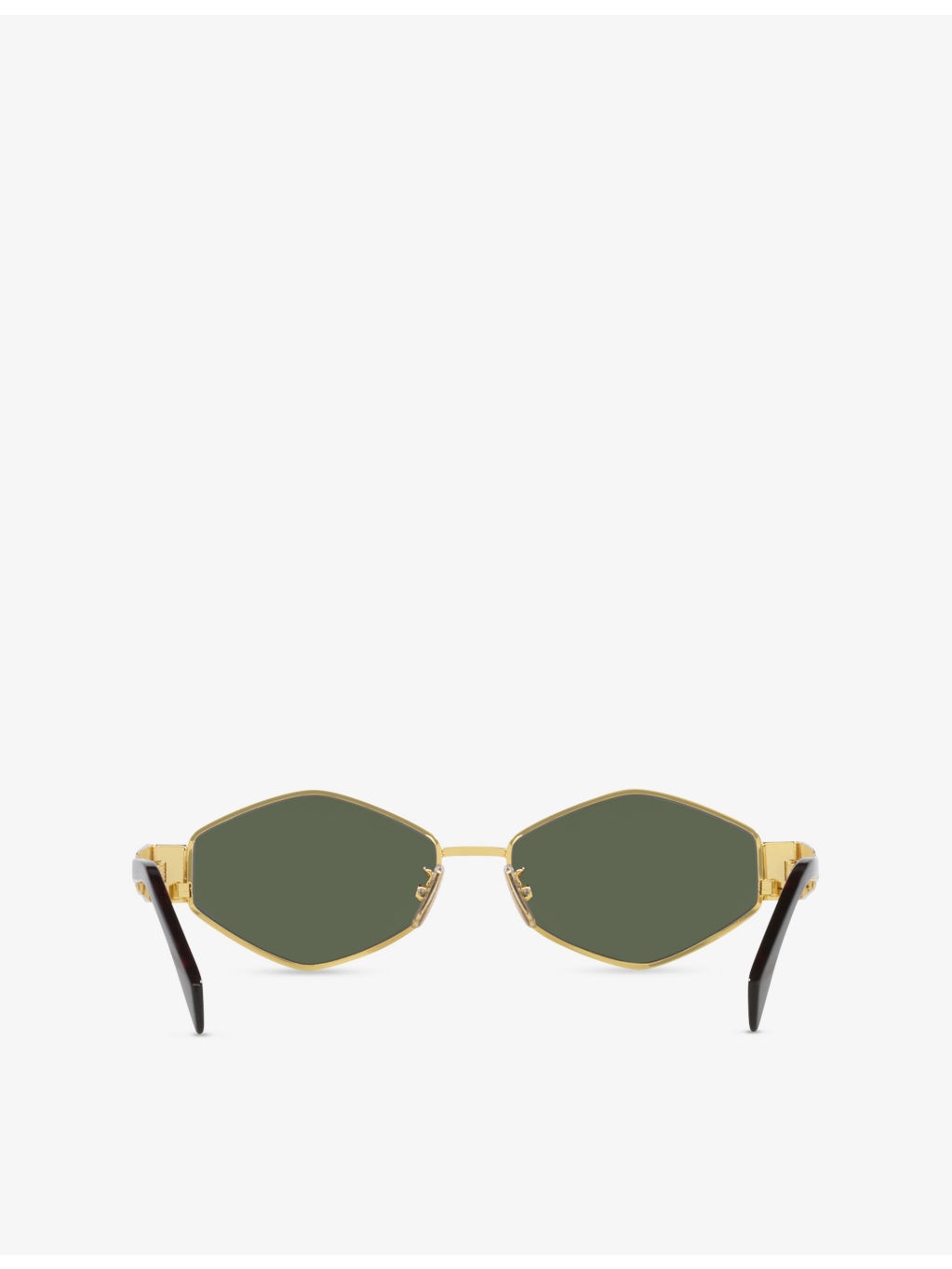 Metaltriomphe Irregular-Frame Metal Sunglasses - 4