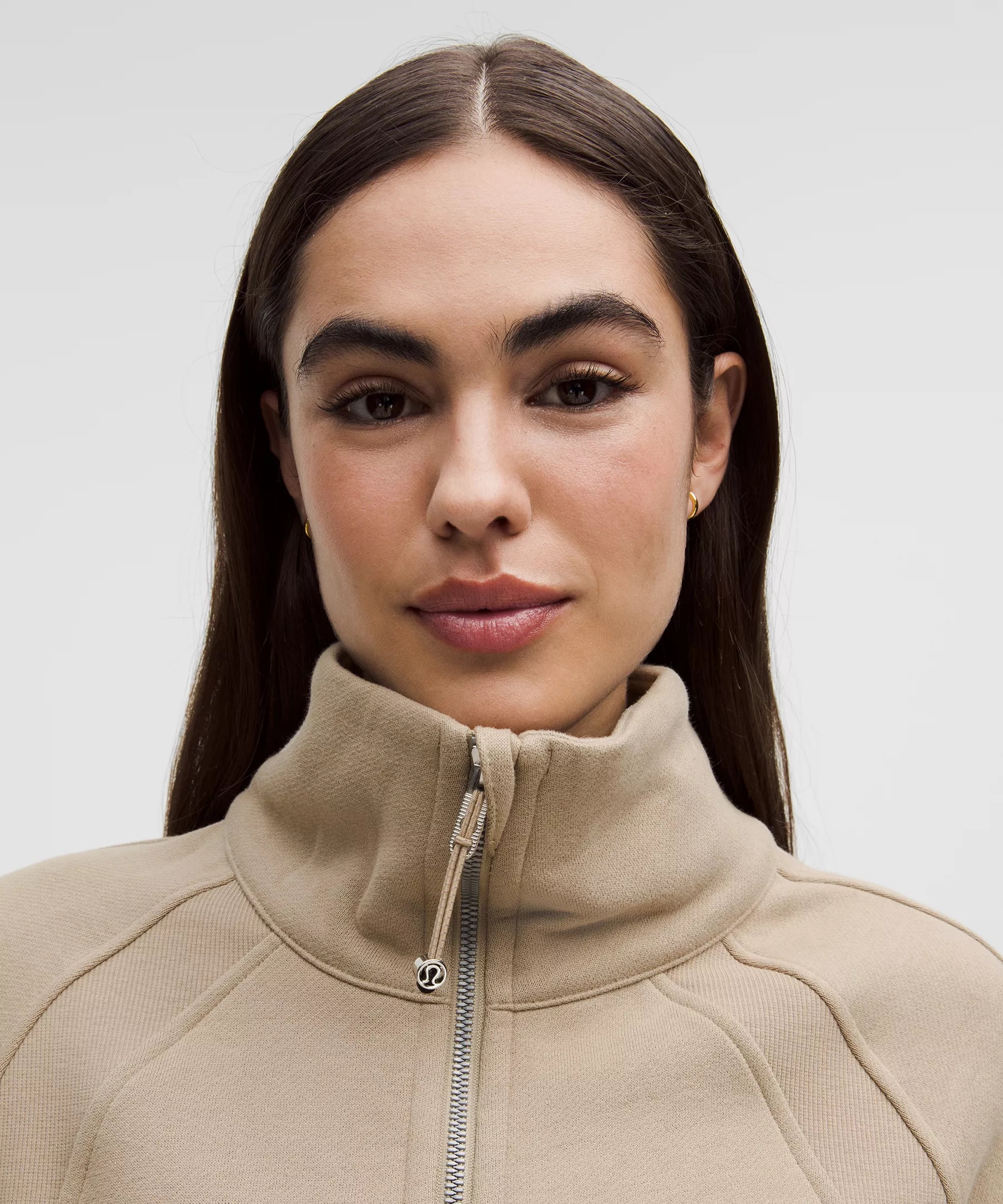 Scuba Oversized Funnel-Neck Half Zip *Long - 4