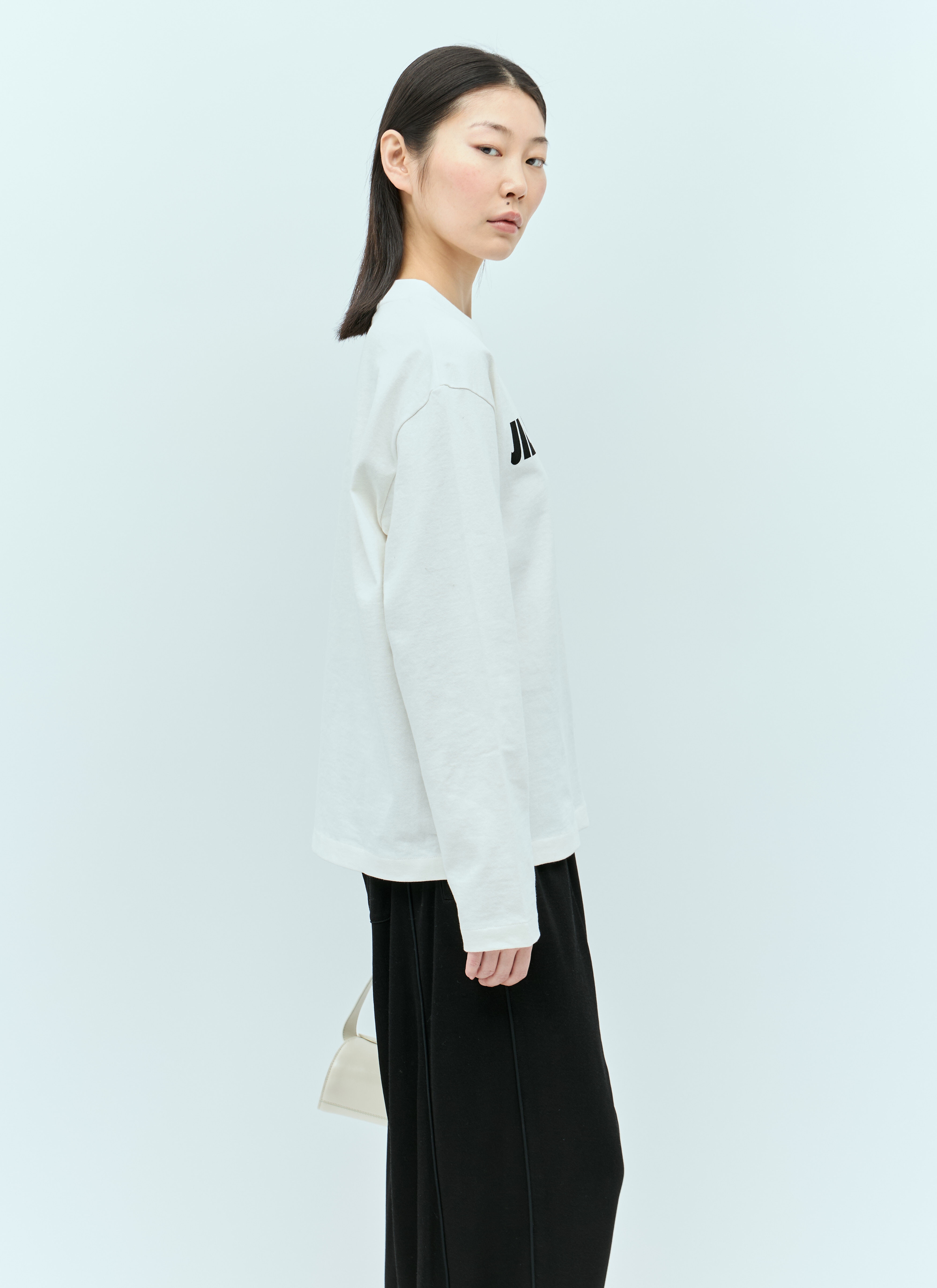 Logo Print Long-Sleeve T-Shirt - 5