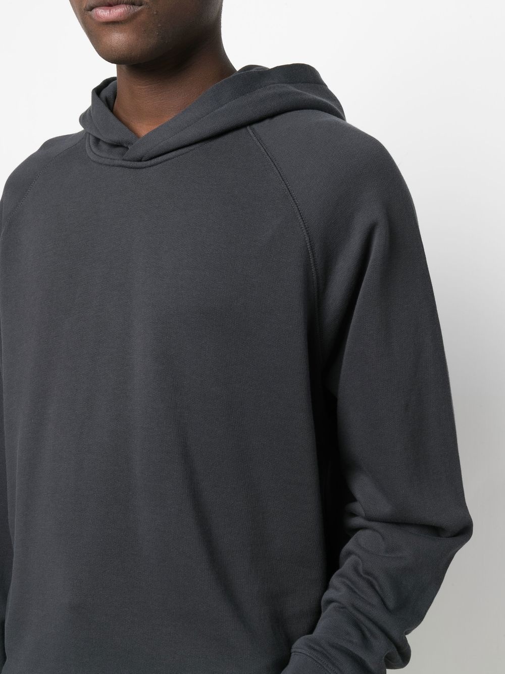 Popover cotton hoodie - 5