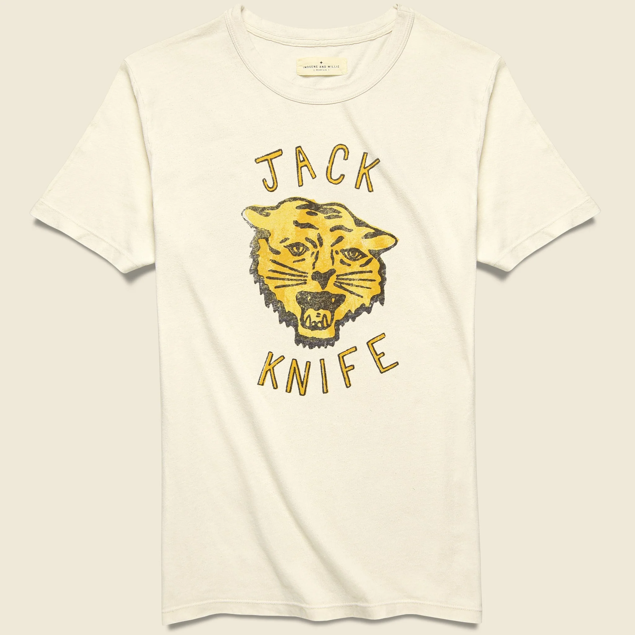 Jack Knife Tee - Vintage White - 1