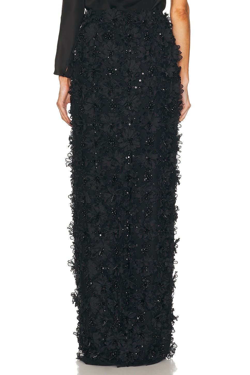 Embellished Column Skirt - 4