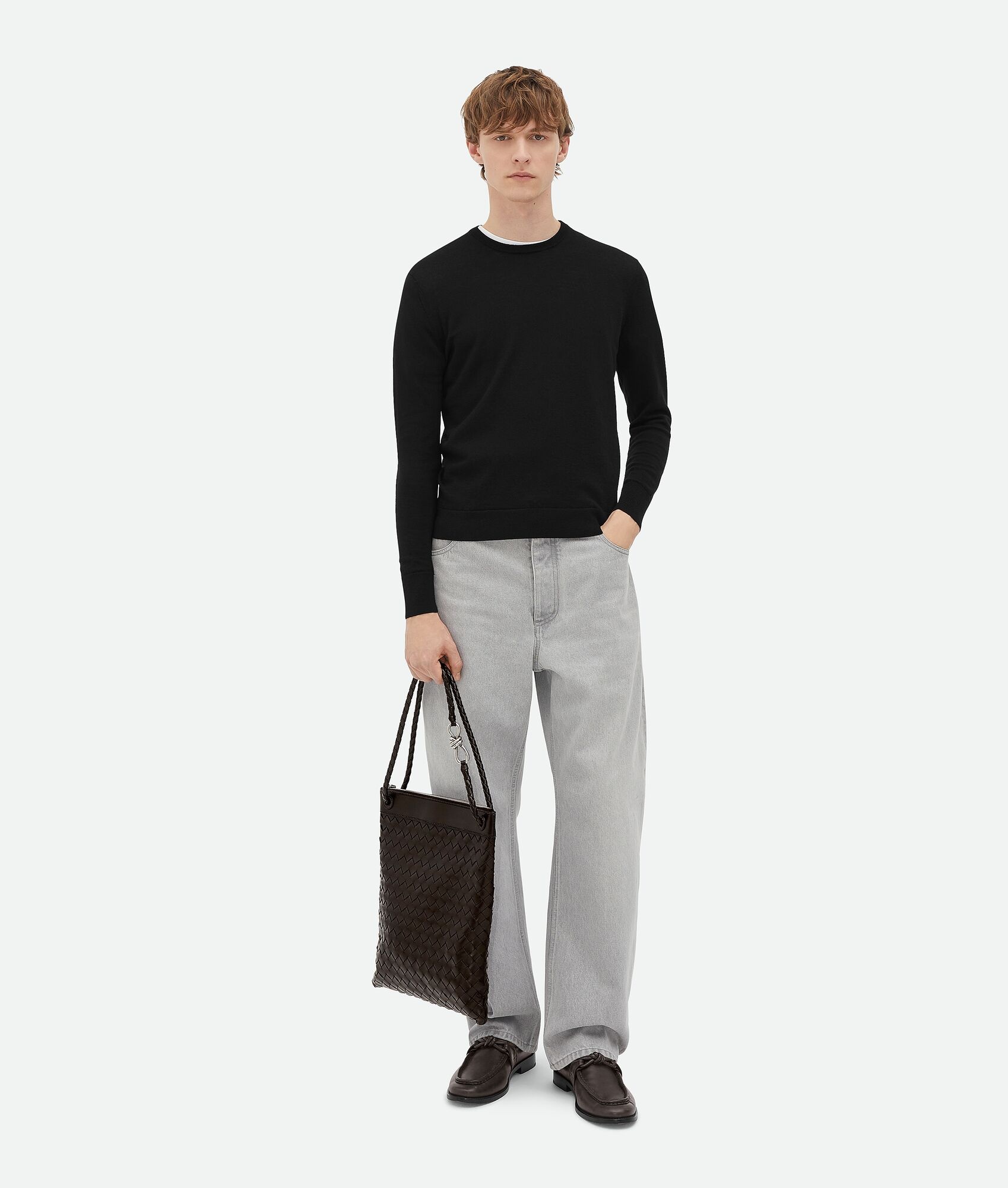 Bottega Veneta Flat Andiamo Messenger | REVERSIBLE
